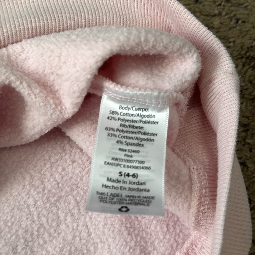 Athletic Works Women’s Pink Sweatshirt Size S (4/6) - Picture 8 of 9